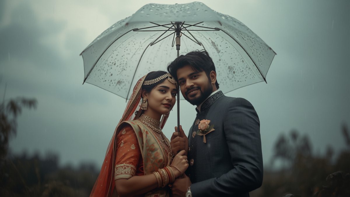 The Monsoon Shoot Edit: Styling Pre-Wedding Photos When the Sky Won't Cooperate