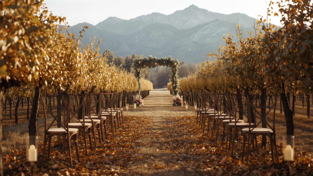 Mountain and Vineyard Weddings: Styling for Cooler, Scenic Venues